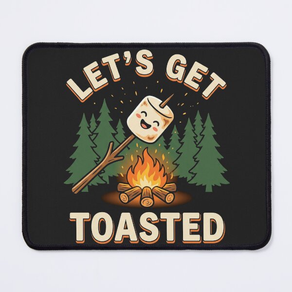 Item preview, Funny Camping Marshmallow Let's Get Toasted designed and sold by legendaryskins.