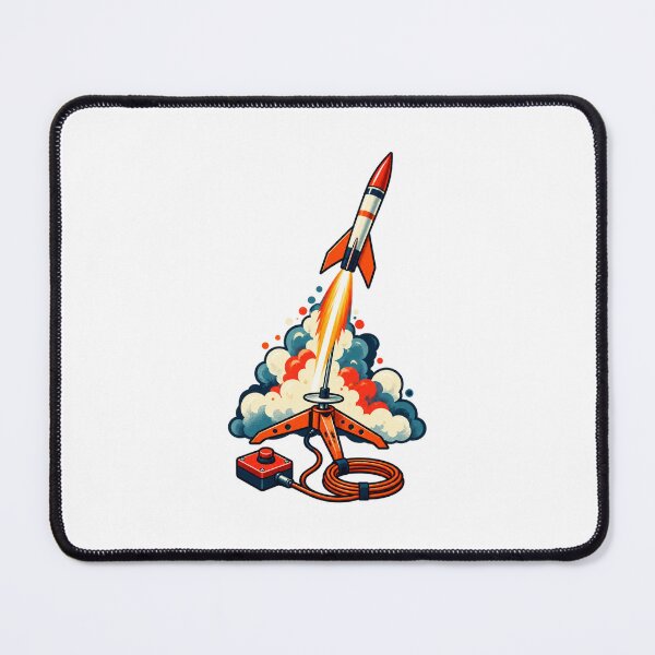 Item preview, Model Rocket Launch Controller Hobby Art designed and sold by UrbanCanvvas.