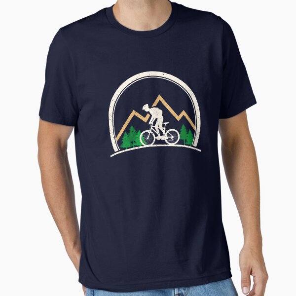 Item preview, Mountain Bike Retro Style Extreme Hiking Lovers designed and sold by Klimentina.
