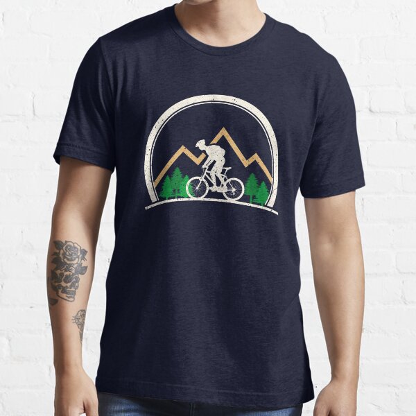 Item preview, Mountain Bike Retro Style Extreme Hiking Lovers designed and sold by Klimentina.