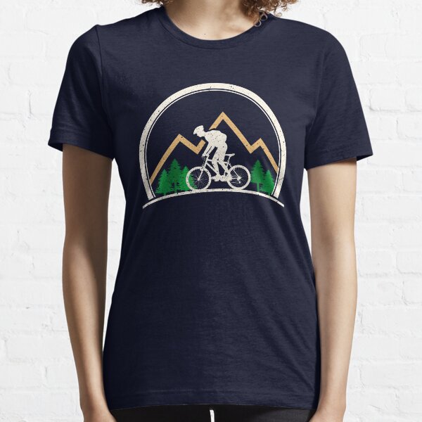 Item preview, Mountain Bike Retro Style Extreme Hiking Lovers designed and sold by Klimentina.