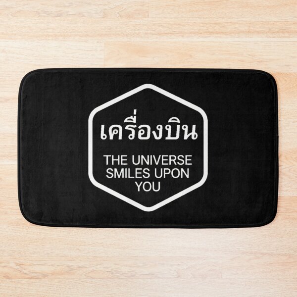 Item preview, The Universes Smiless Upon You Thai Script Hexagon designed and sold by Benda-Designs.