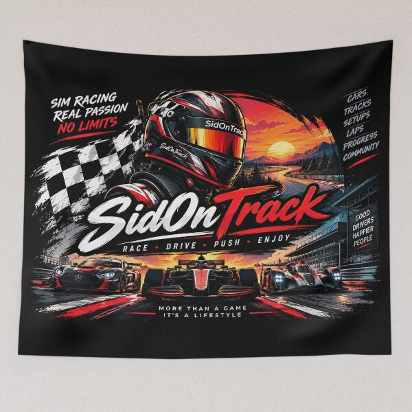 Item preview, Sim Racing – Real Passion – SidOnTrack Motorsport designed and sold by SidOnTrack.