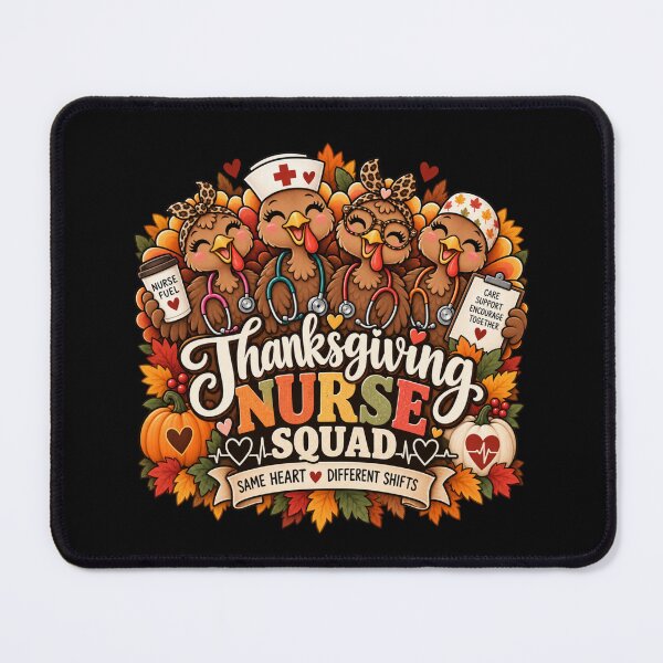 Item preview, Thanksgiving Nurse Squad Gift Nurse Team Fall Style designed and sold by Corvoria.