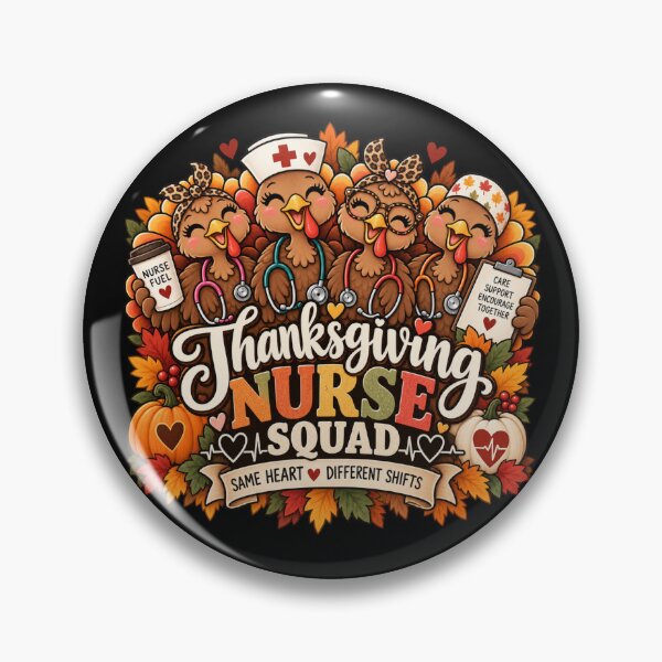 Item preview, Thanksgiving Nurse Squad Gift Nurse Team Fall Style designed and sold by Corvoria.