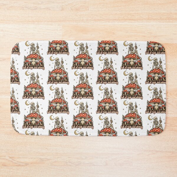 Item preview, Full Of Rage And Whimsy Skeleton Mushroom Coffee Funny Design designed and sold by SmithOscarShop.