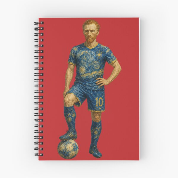 Item preview, Van Gogh Football No. 10 – Starry Night Soccer Art designed and sold by Unreasonableart.