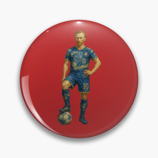 Item preview, Van Gogh Football No. 10 – Starry Night Soccer Art designed and sold by Unreasonableart.