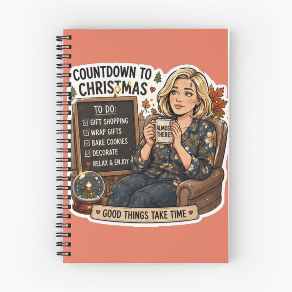Item preview, Countdown to Christmas Checklist Design | Elite Mom Club Cozy Holiday Planning designed and sold by DailyStruggleCo.