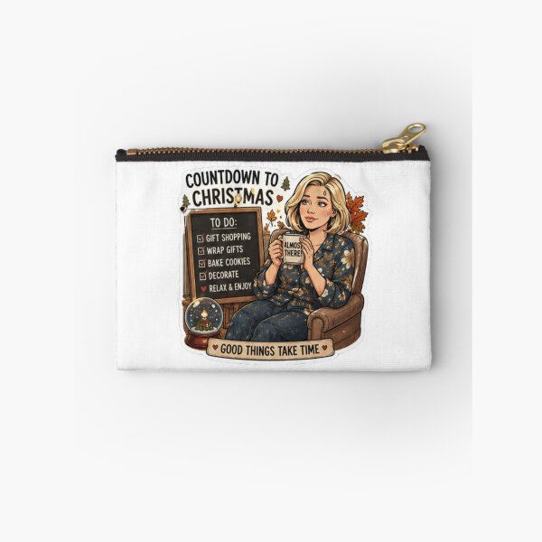 Item preview, Countdown to Christmas Checklist Design | Elite Mom Club Cozy Holiday Planning designed and sold by DailyStruggleCo.