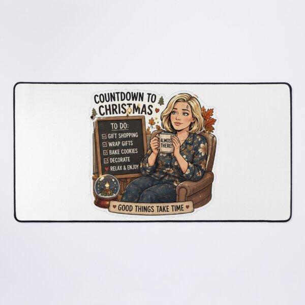 Item preview, Countdown to Christmas Checklist Design | Elite Mom Club Cozy Holiday Planning designed and sold by DailyStruggleCo.