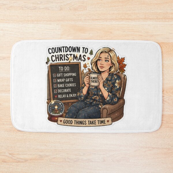 Item preview, Countdown to Christmas Checklist Design | Elite Mom Club Cozy Holiday Planning designed and sold by DailyStruggleCo.