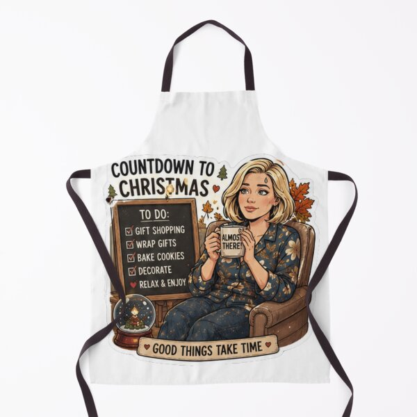 Item preview, Countdown to Christmas Checklist Design | Elite Mom Club Cozy Holiday Planning designed and sold by DailyStruggleCo.