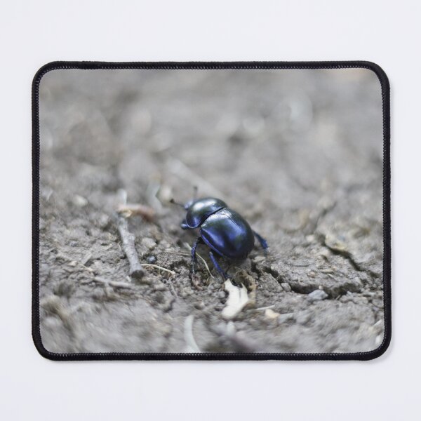 Item preview, Shiny Blue Dor Beetle Macro Nature designed and sold by Pajacoom.