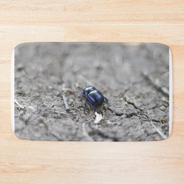 Item preview, Shiny Blue Dor Beetle Macro Nature designed and sold by Pajacoom.