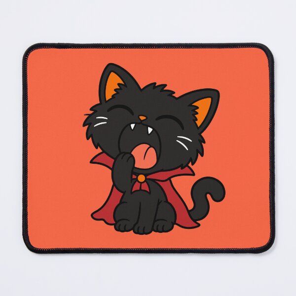 Item preview, Vampire Cat – Cute Gothic Halloween Feline designed and sold by MewMade.
