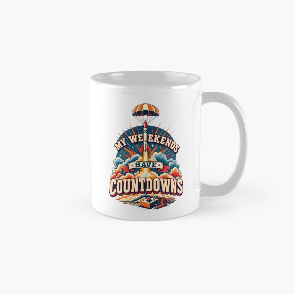 Item preview, My Weekends Have Countdowns Launch Club designed and sold by UrbanCanvvas.