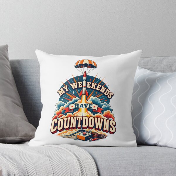 Item preview, My Weekends Have Countdowns Launch Club designed and sold by UrbanCanvvas.