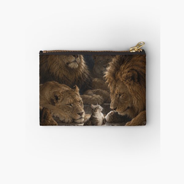 Item preview, Serenity Among the Giant Lions designed and sold by Ocelot-T.