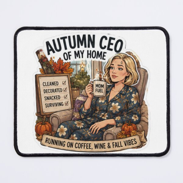 Item preview, Autumn CEO of My Home Mom Design | Elite Mom Club Cozy Fall Coffee designed and sold by DailyStruggleCo.