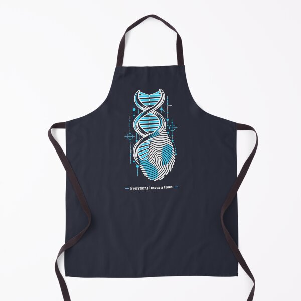 Item preview, Criminology Blue White DNA Thumbprint designed and sold by Festive Bug.