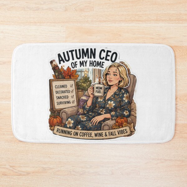 Item preview, Autumn CEO of My Home Mom Design | Elite Mom Club Cozy Fall Coffee designed and sold by DailyStruggleCo.