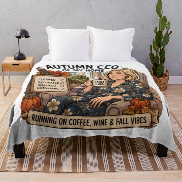 Item preview, Autumn CEO of My Home Mom Design | Elite Mom Club Cozy Fall Coffee designed and sold by DailyStruggleCo.