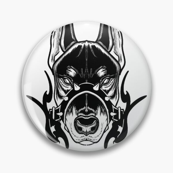 Item preview, Doberman with muzzle designed and sold by SoyRen.