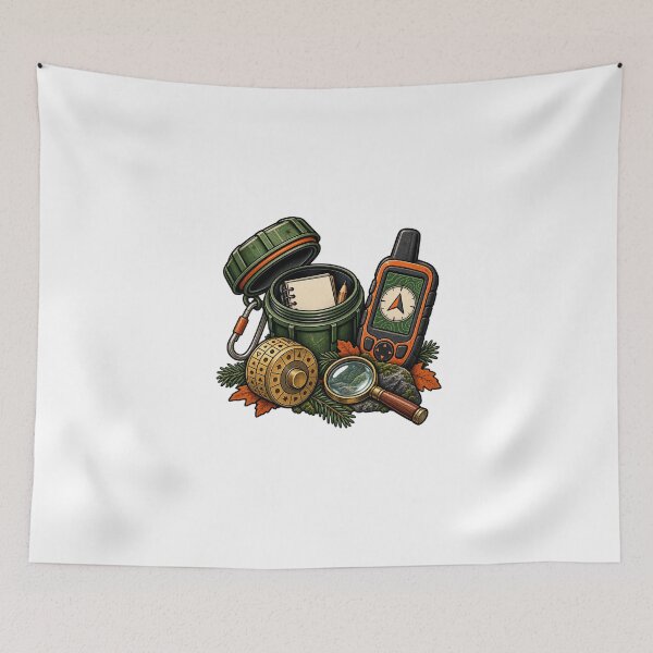 Item preview, Mystery Geocache Solver Field Kit designed and sold by UrbanCanvvas.