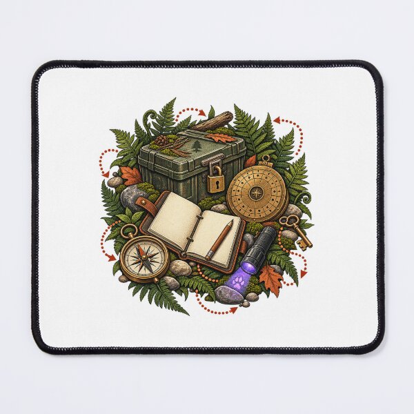 Item preview, Puzzle Geocache Solver Adventure Emblem designed and sold by UrbanCanvvas.