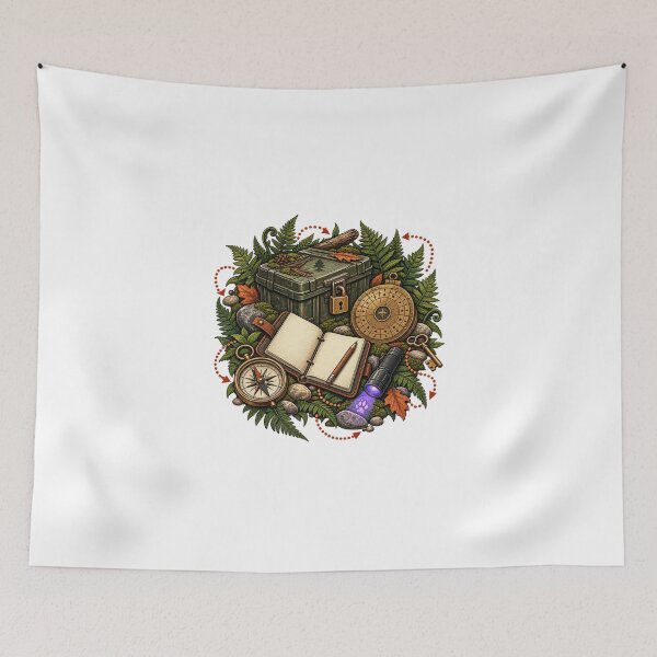 Item preview, Puzzle Geocache Solver Adventure Emblem designed and sold by UrbanCanvvas.