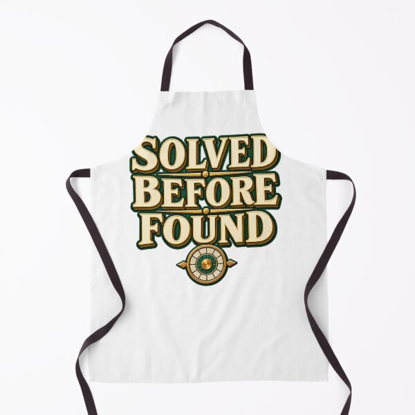 Item preview, Solved Before Found Geocaching Wordplay designed and sold by UrbanCanvvas.