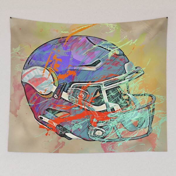 Item preview, Minnesota Vikings Helmet designed and sold by chastitysblai.
