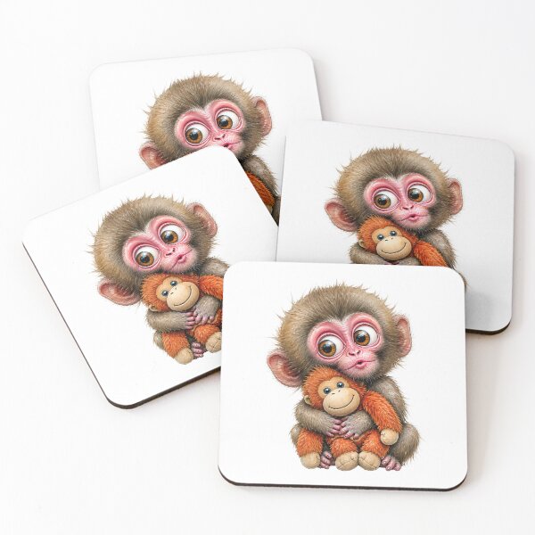 Item preview, Punch the Monkey Cute Japanese Macaque  designed and sold by Wilcox PhotoArt.