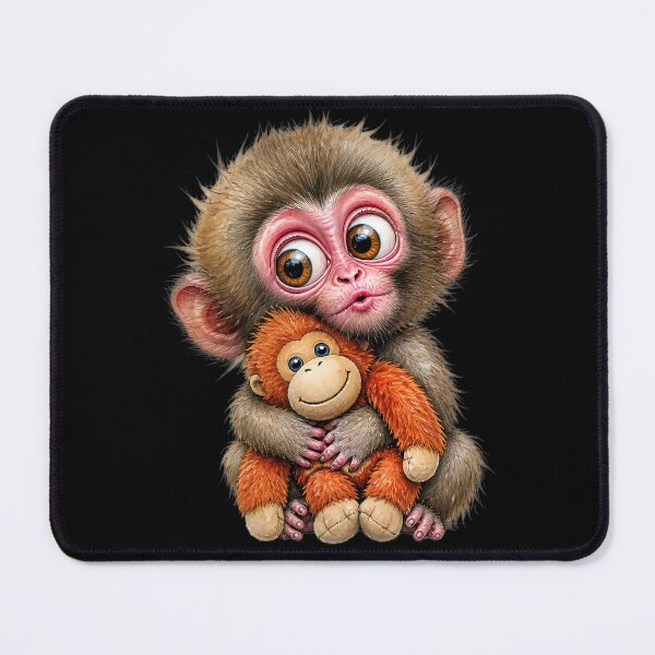 Item preview, Punch the Monkey Cute Japanese Macaque  designed and sold by Wilcox PhotoArt.