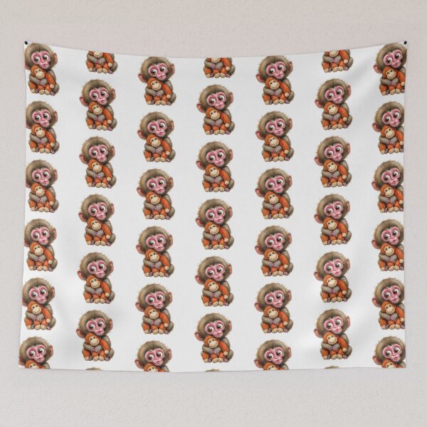 Item preview, Punch the Monkey Cute Japanese Macaque  designed and sold by Wilcox PhotoArt.