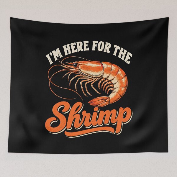 Item preview, I'm here for the shrimp  designed and sold by a-turner-paint.