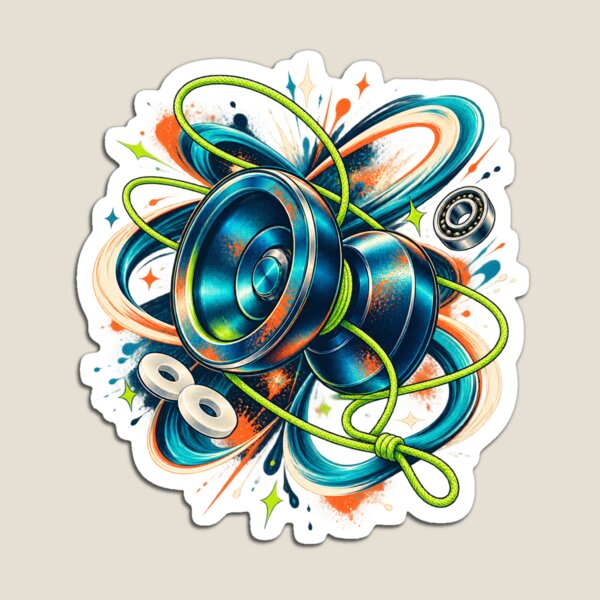 Item preview, Modern Yo-Yo String Geometry designed and sold by UrbanCanvvas.
