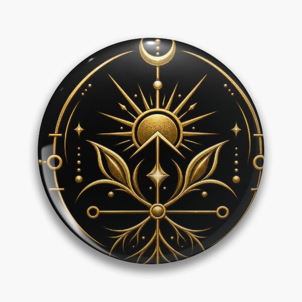 Item preview, The Golden Current — Sigil for Abundance & Prosperity designed and sold by My Redbubble Shop.