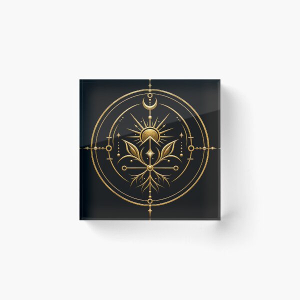Item preview, The Golden Current — Sigil for Abundance & Prosperity designed and sold by My Redbubble Shop.
