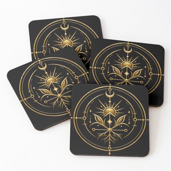 Item preview, The Golden Current — Sigil for Abundance & Prosperity designed and sold by My Redbubble Shop.