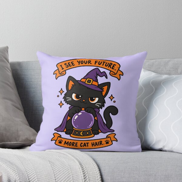 Item preview, Funny Fortune Teller Cat designed and sold by MewMade.