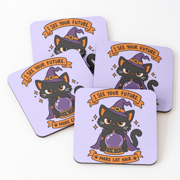 Item preview, Funny Fortune Teller Cat designed and sold by MewMade.