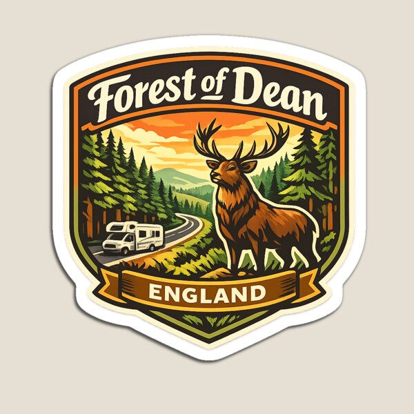 Artikelvorschau, Forest of Dean - Tierabzeichen entworfen und verkauft von bijomaru78.