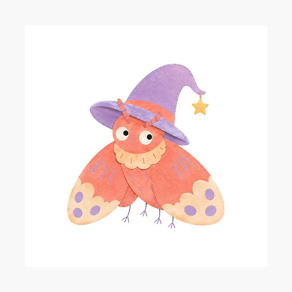 Item preview, Moth under a Soft Witch Hat designed and sold by The-Art-of-D.