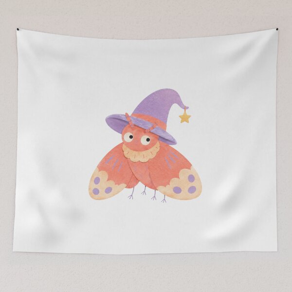 Item preview, Moth under a Soft Witch Hat designed and sold by The-Art-of-D.