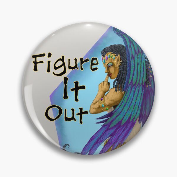 Item preview, The Sphinx knows you can figure it out! designed and sold by SillWillStudios.