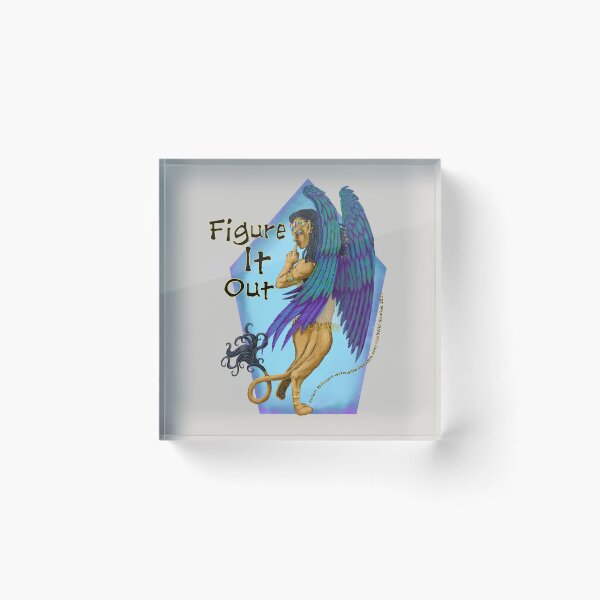 Item preview, The Sphinx knows you can figure it out! designed and sold by SillWillStudios.