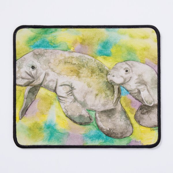 Item preview, Momma & Baby Manatee designed and sold by Staddie Art & Design.