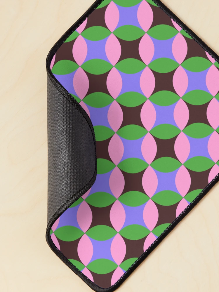 Thumbnail 2 of 5, Mouse Pad, Pastel Geometric Pattern designed and sold by RACDesignStudio.